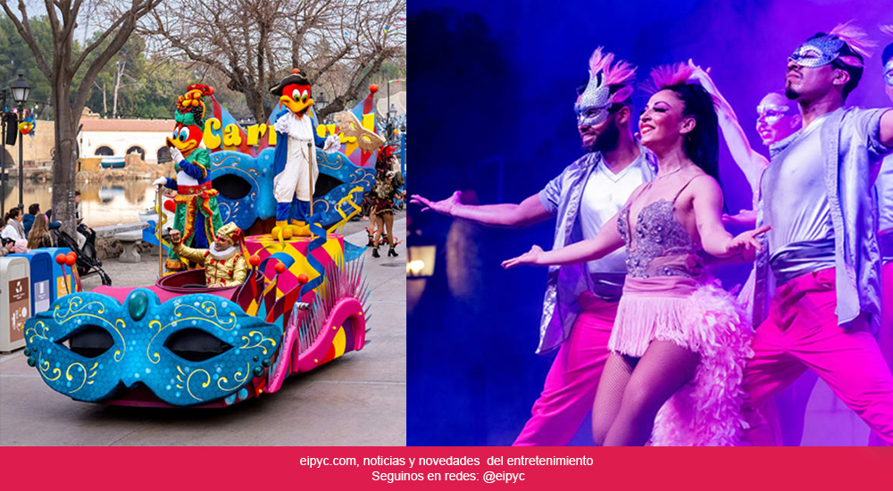 Port Aventura cumple 30 y ccomienza la celebracion con un gran despligue de carnaval 2025.
